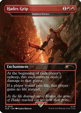 Hades Grip - Sulfuric Vortex (SLD-2210) [Secret Lair Drop Series] Foil