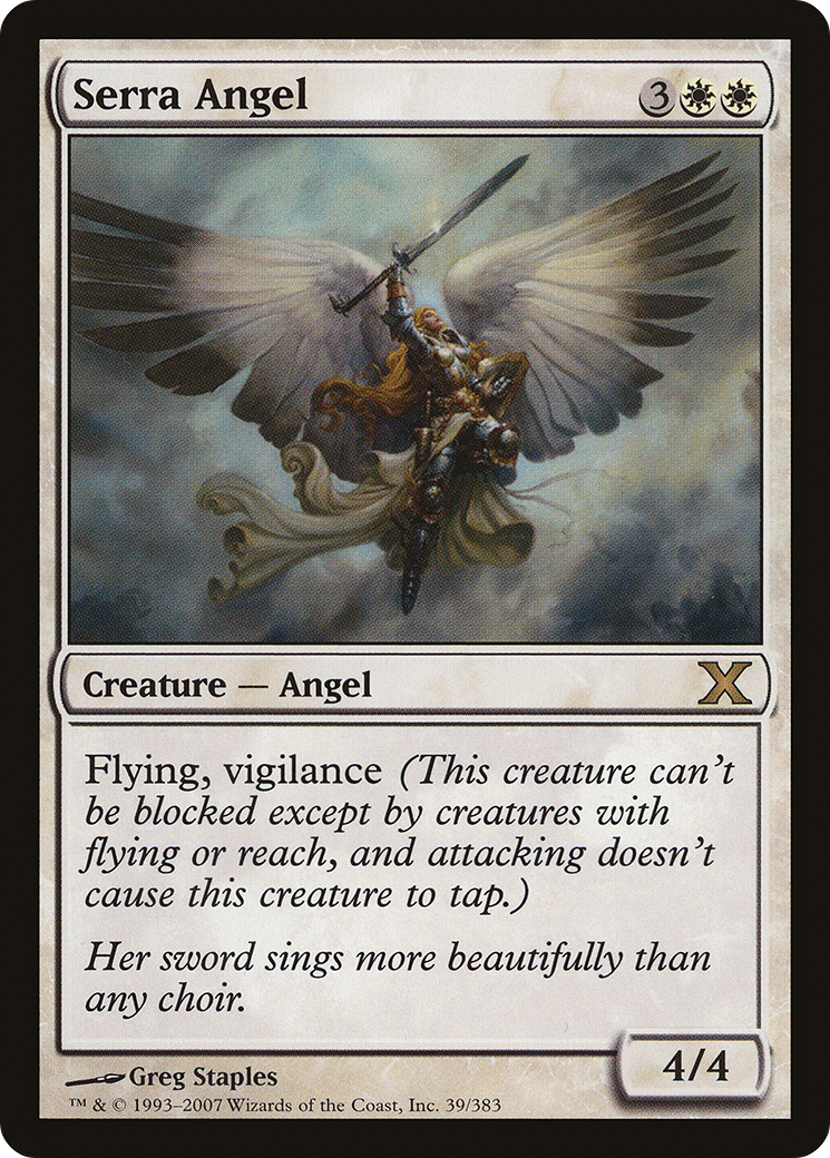 Serra Angel (10E-039) [Tenth Edition]