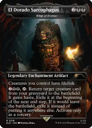 El Dorado Sarcophagus - Whip of Erebos (SLD-2218) [Secret Lair Drop Series]