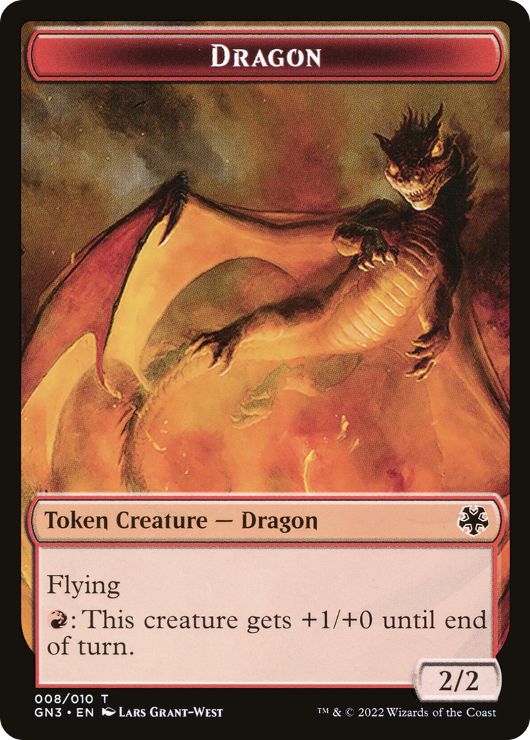 Dragon (TGN3-008) [Game Night: Free-for-All Tokens] Foil