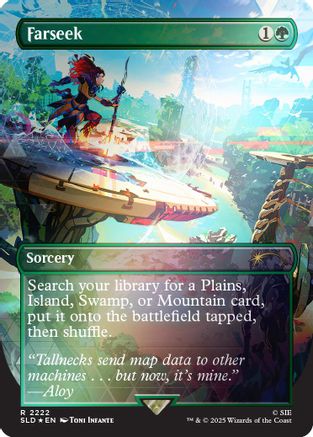 Farseek (SLD-2222) (Rainbow Foil) [Secret Lair Drop Series] Foil