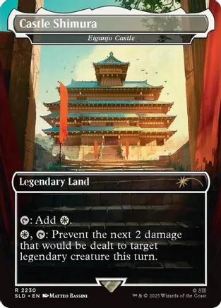 Castle Shimura - Eiganjo Castle (SLD-2230) [Secret Lair Drop Series]