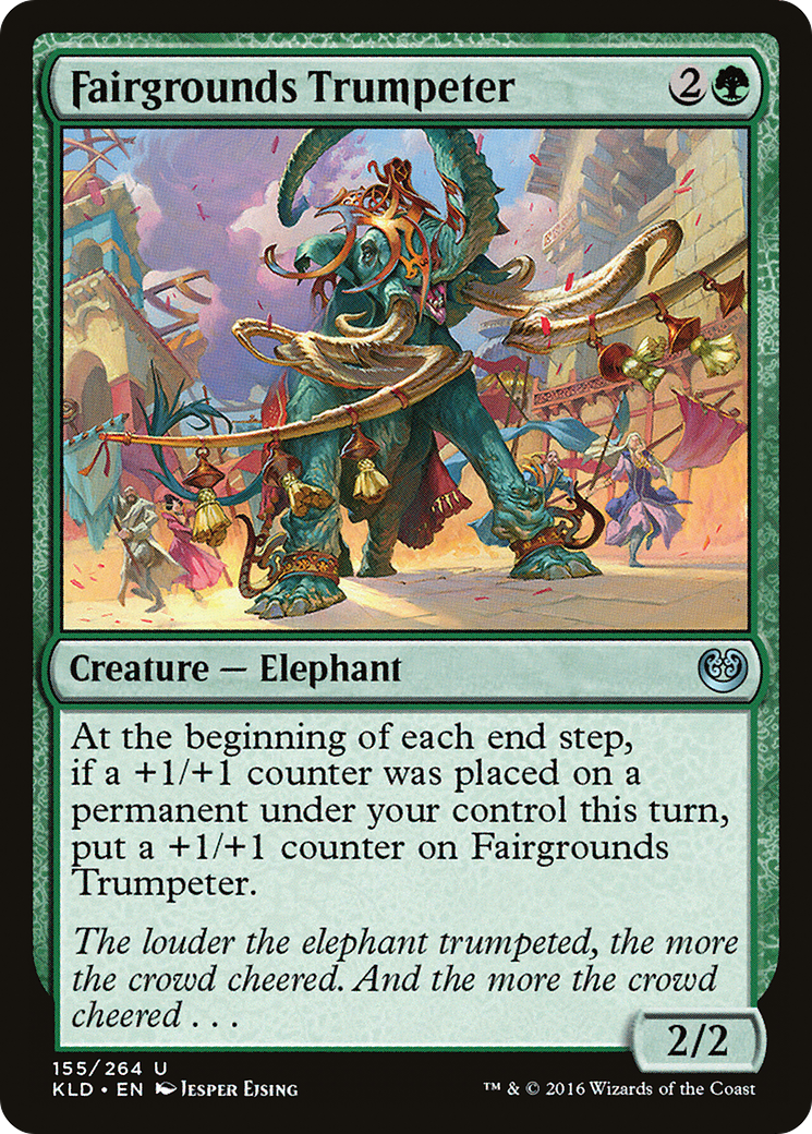 Fairgrounds Trumpeter (KLD-155) [Kaladesh] Foil