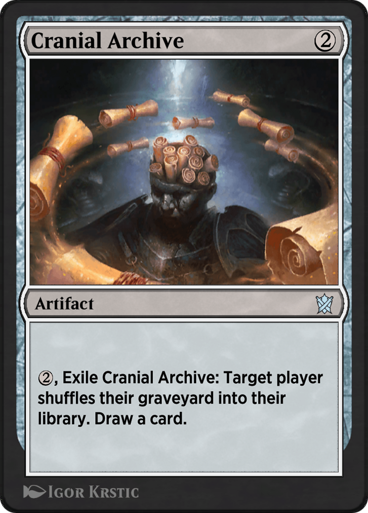 Cranial Archive (KTK-218Y) [Khans of Tarkir]