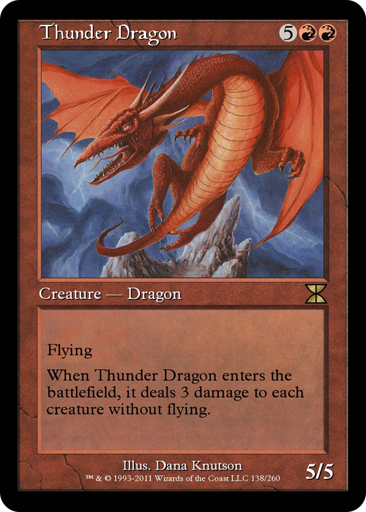 Thunder Dragon (ME4-138) [Masters Edition IV] Foil