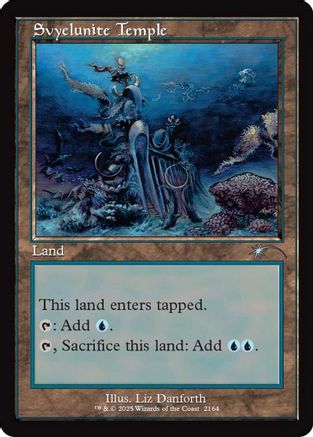 Svyelunite Temple (Retro Frame) (SLD-2164) [Secret Lair Drop Series]