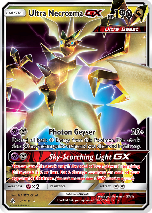 Ultra Necrozma GX (95/131) [Soleil et Lune : Lumière Interdite]