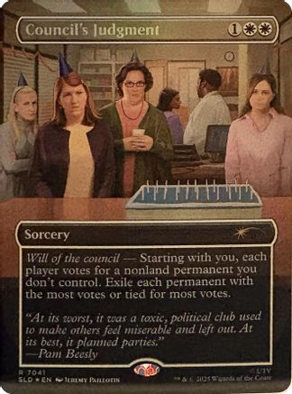 Council's Judgment (SLD-7041) [Secret Lair Drop Series] Foil