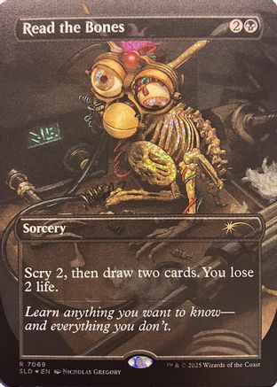 Read the Bones (Confetti Foil) (SLD-7069) [Secret Lair Drop Series] Foil