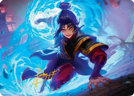 Fire Lord Azula Art Card (Gold-Stamped Signature) (ASTLA-021) [Art Series: Avatar: The Last Airbender]