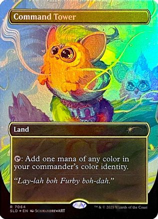 Command Tower (SLD-7064) (Rainbow Foil) [Secret Lair Drop Series] Foil