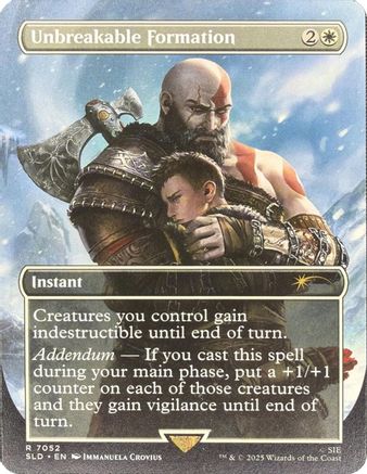 Unbreakable Formation (SLD-7052) [Secret Lair Drop Series] Foil