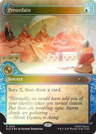 Preordain (SLD-2301) (Rainbow Foil) [Secret Lair Drop Series] Foil