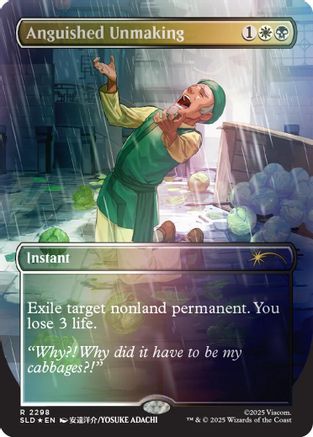 Anguished Unmaking (SLD-2298) (Rainbow Foil) [Secret Lair Drop Series] Foil
