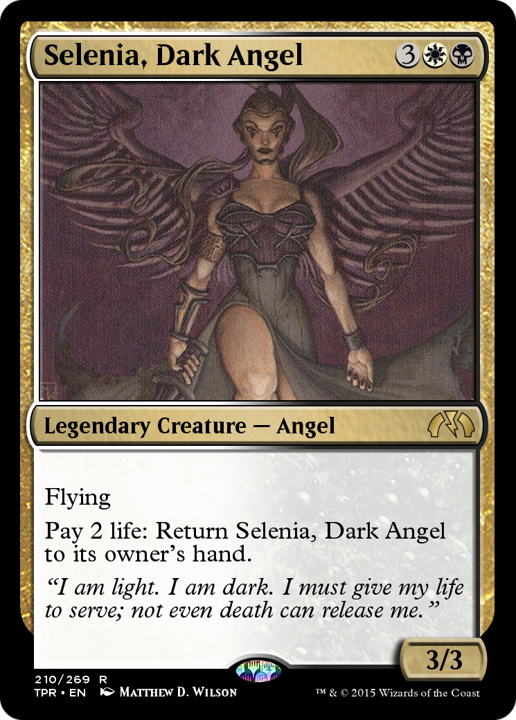 Selenia, Dark Angel (TPR-210) [Tempest Remastered] Foil