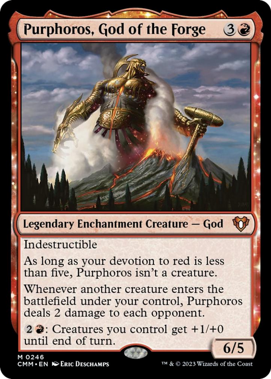 Purphoros, Dieu de la Forge [Commander Masters]
