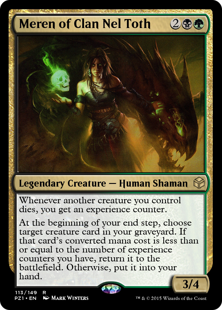 Meren of Clan Nel Toth (PZ1-113) [Legendary Cube Prize Pack]