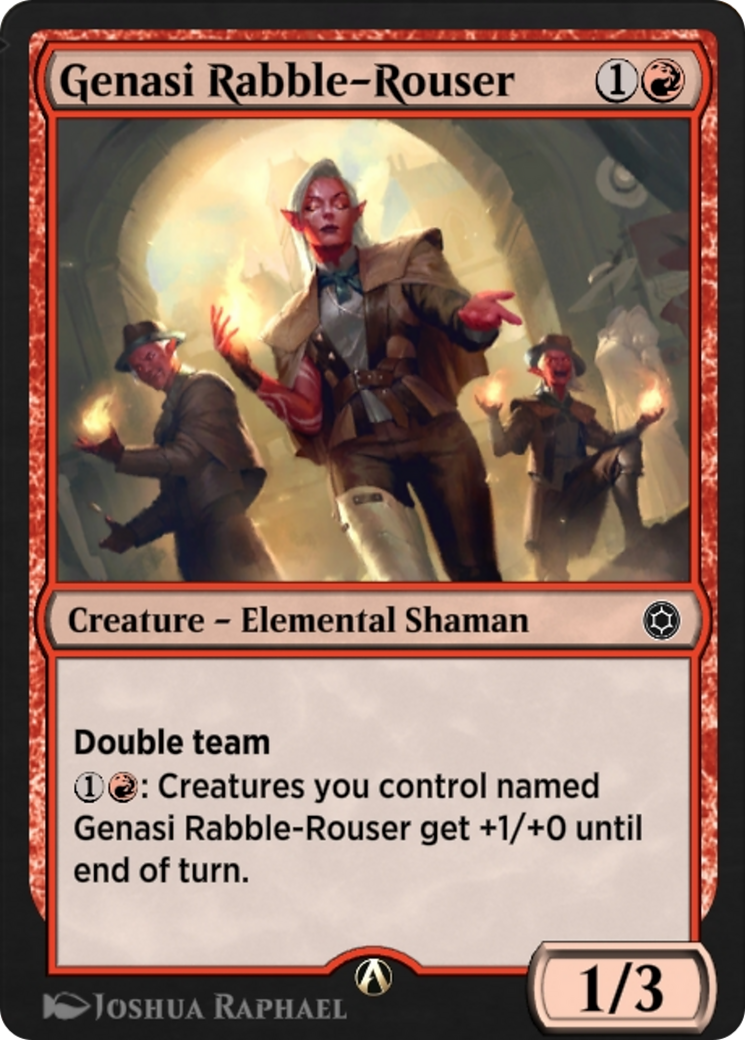 Genasi Rabble-Rouser (HBG-053) [Alchemy Horizons: Baldur's Gate]