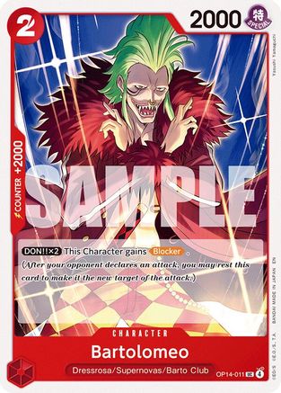 Bartolomeo [The Azure Sea's Seven]