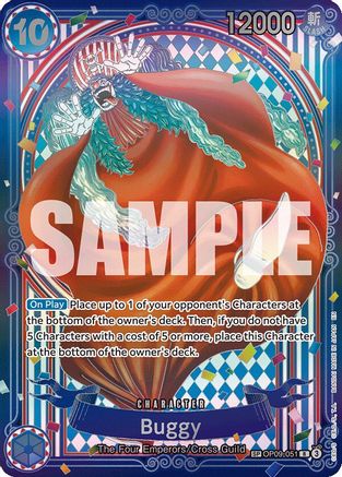Buggy (OP09-051) (SP) [The Azure Sea's Seven]
