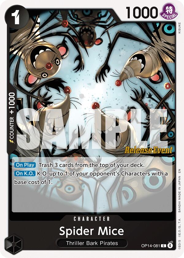 Spider Mice [The Azure Sea's Seven Release Event Cards]