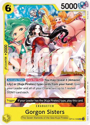 Gorgon Sisters [The Azure Sea's Seven Release Event Cards]