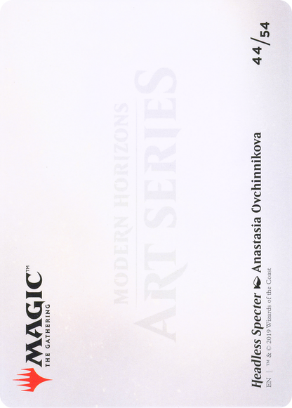 Headless Specter // Headless Specter (AMH1-044) (Borderless) [Modern Horizons Art Series]
