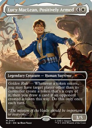 Lucy MacLean, Positively Armed (SLD-2447) [Secret Lair Drop Series]