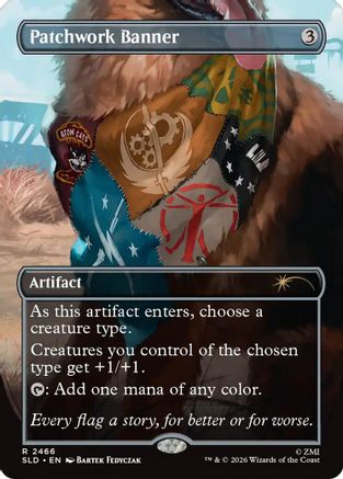 Patchwork Banner (SLD-2466) [Secret Lair Drop Series]