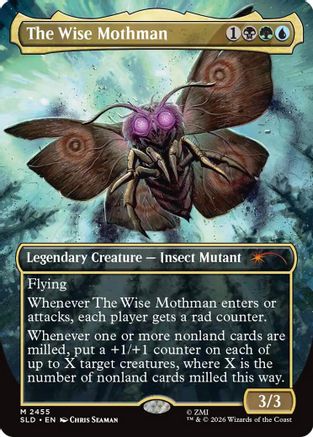 The Wise Mothman (SLD-2455) [Secret Lair Drop Series] Foil