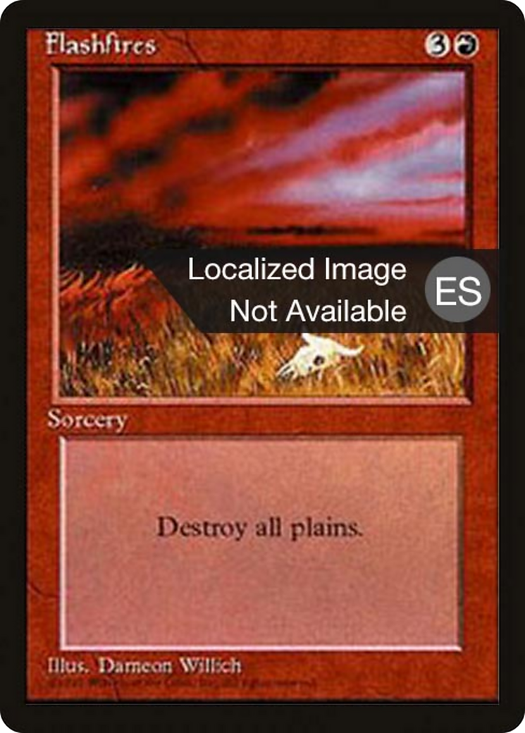 Flashfires (4BB-195) [Fourth Edition Foreign Black Border]