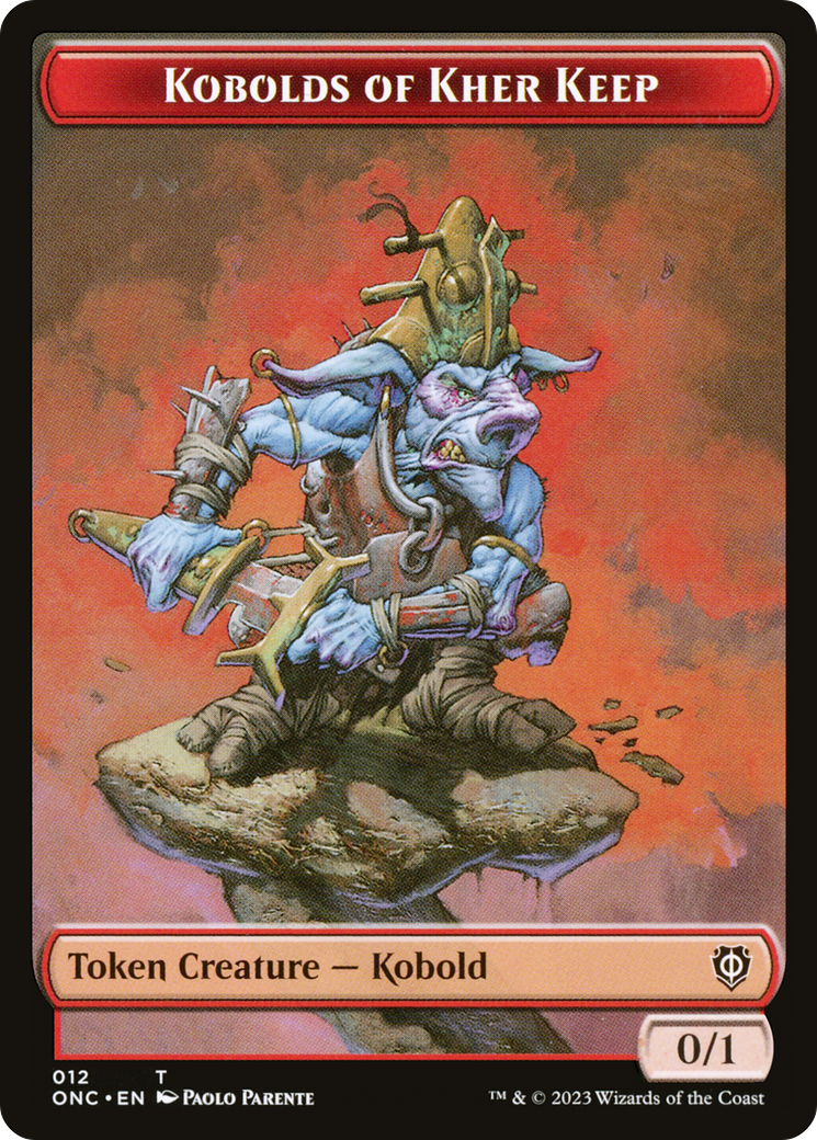 Kobolds of Kher Keep (TONC-012) [Phyrexia: All Will Be One Commander Tokens]