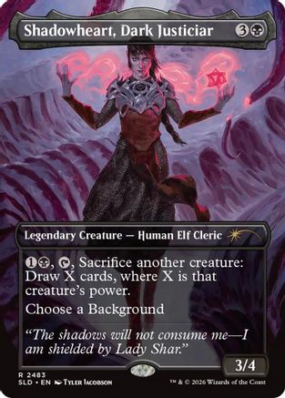 Shadowheart, Dark Justiciar (SLD-2483) [Secret Lair Drop Series]