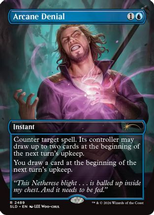 Arcane Denial (SLD-2489) [Secret Lair Drop Series] Foil