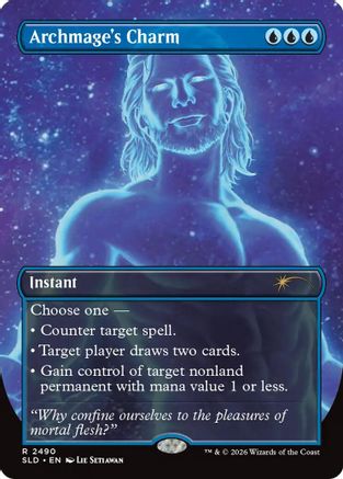 Archmage's Charm (SLD-2490) [Secret Lair Drop Series] Foil