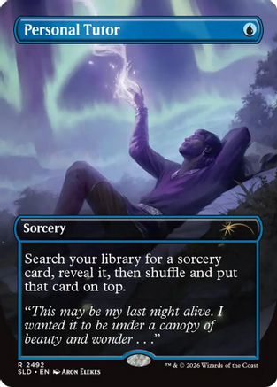 Personal Tutor (SLD-2492) [Secret Lair Drop Series] Foil