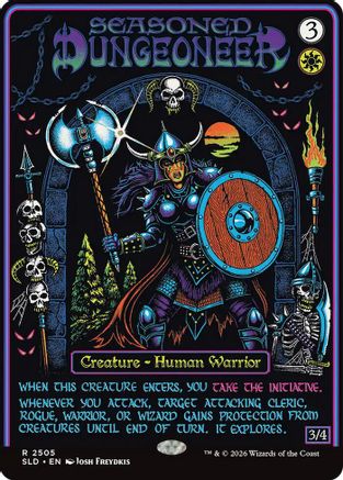 Seasoned Dungeoneer (SLD-2505) [Secret Lair Drop Series]