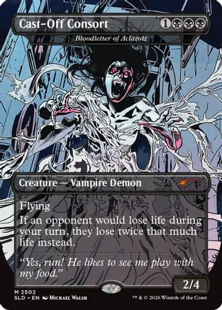 Cast-Off Consort - Bloodletter of Aclazotz (SLD-2502) [Secret Lair Drop Series]