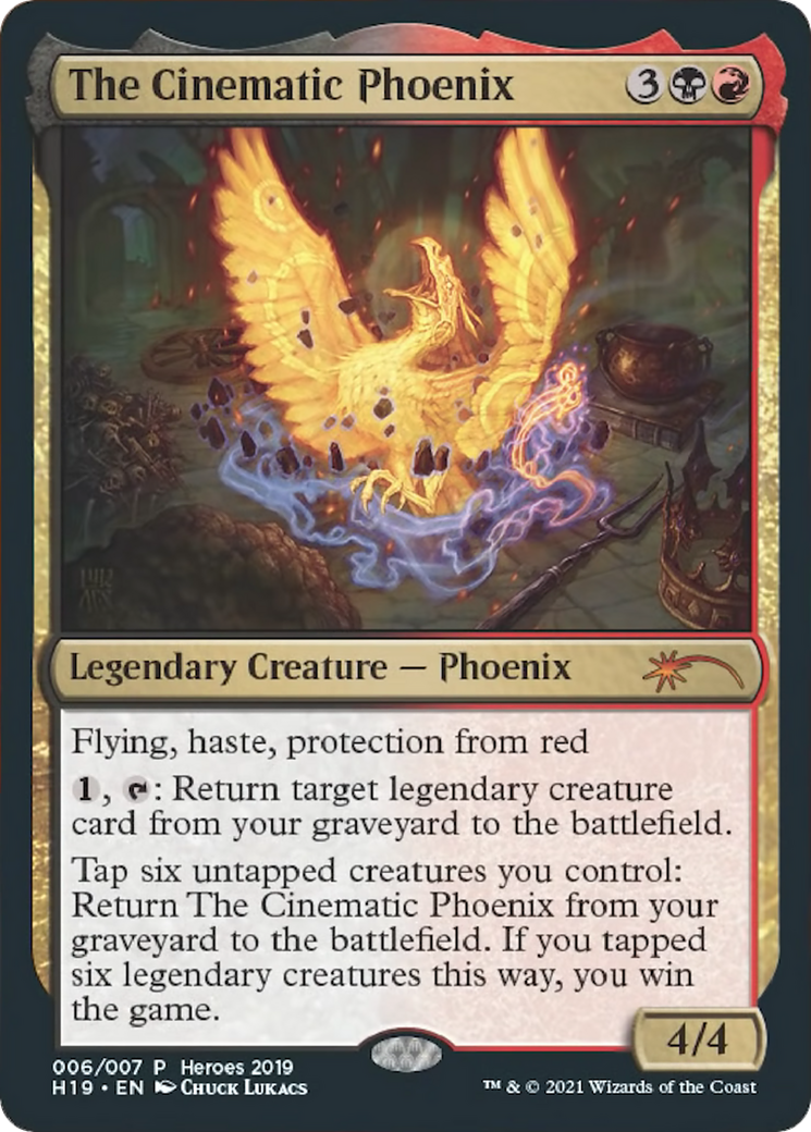The Cinematic Phoenix (HTR19-006) [2019 Heroes of the Realm]