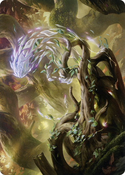 Emergent Sequence // Emergent Sequence (ASTX-017) (Borderless) [Strixhaven Art Series] Foil