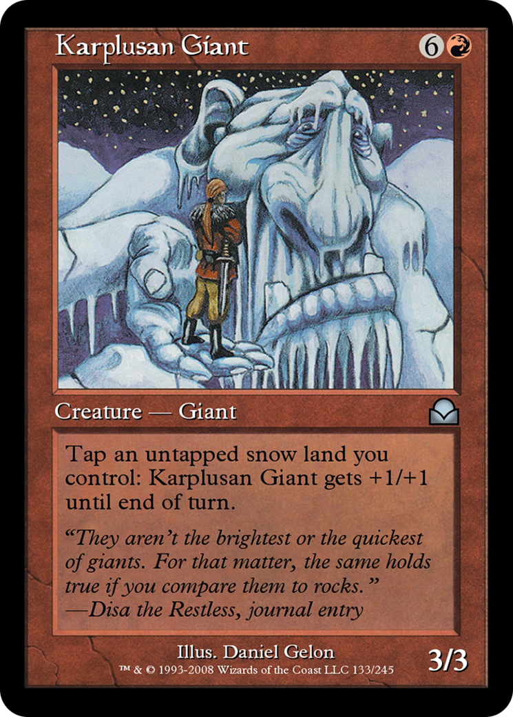 Karplusan Giant (ME2-133) [Masters Edition II]