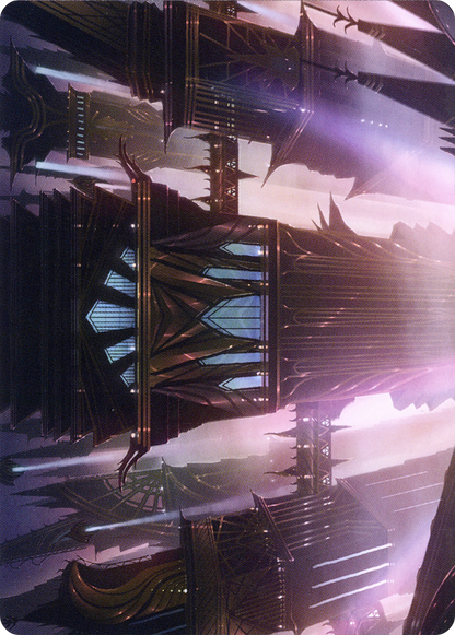 Skybridge Towers // Skybridge Towers (ASNC-037) (Borderless) [New Capenna Art Series] Foil