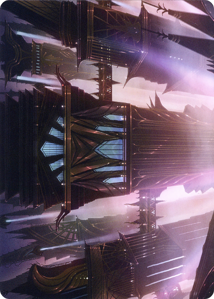 Skybridge Towers // Skybridge Towers (ASNC-037) (Borderless) [New Capenna Art Series]
