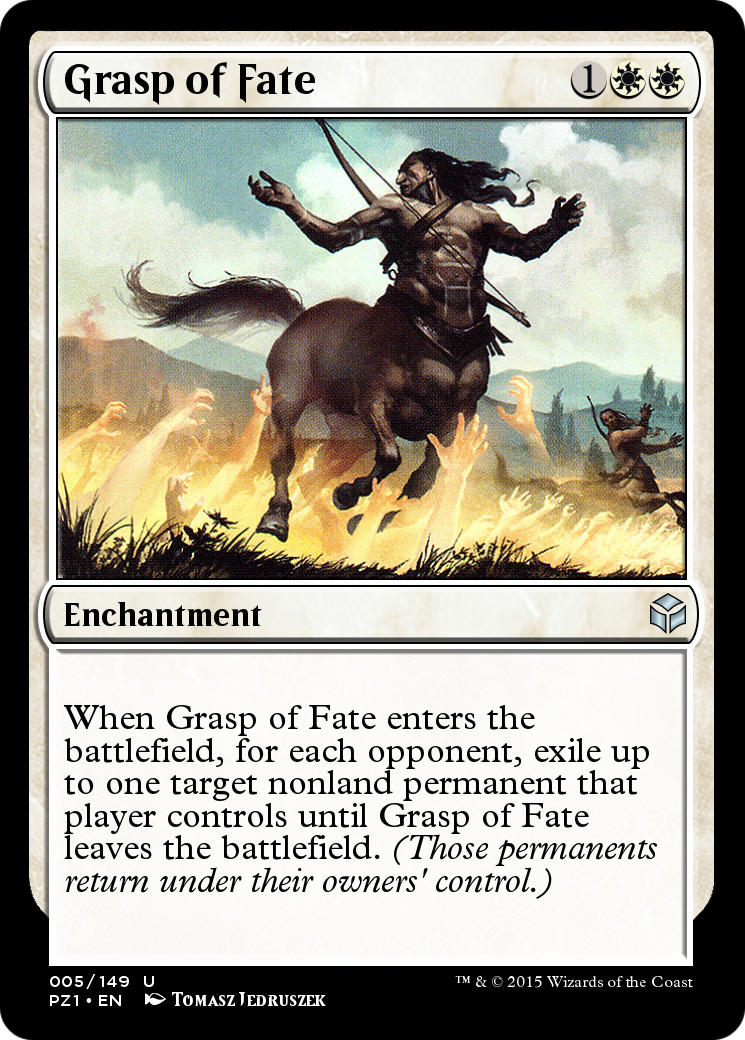 Grasp of Fate (PZ1-005) [Legendary Cube Prize Pack] Foil