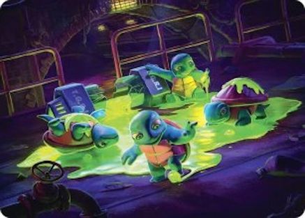 The Ooze Art Card (ASTMT-018) [Art Series: Teenage Mutant Ninja Turtles]