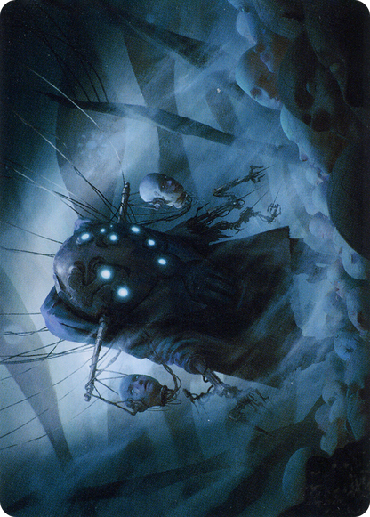 Meldweb Curator // Meldweb Curator (AONE-016) (Borderless) [Phyrexia: All Will Be One Art Series]