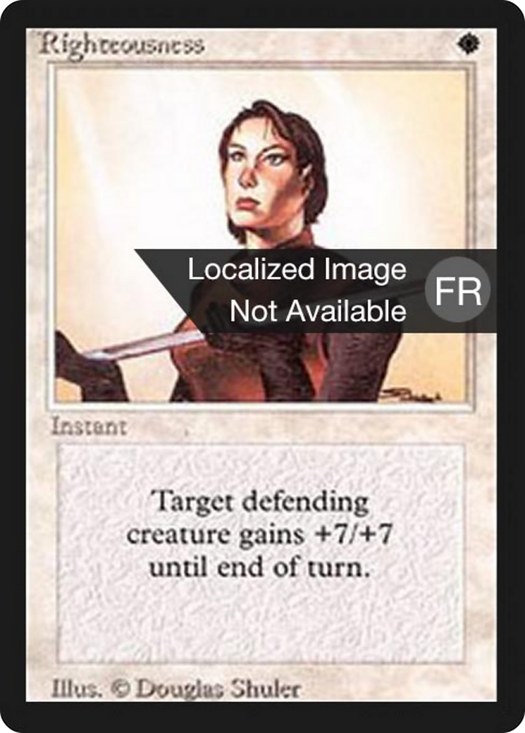 Righteousness (FBB-037) [Foreign Black Border]