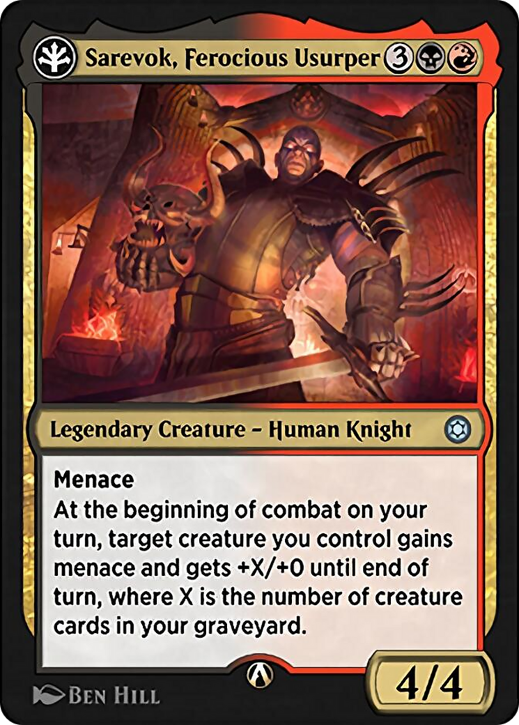 Sarevok, Ferocious Usurper (HBG-09R) [Alchemy Horizons: Baldur's Gate]