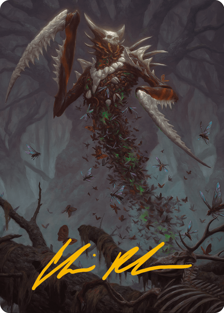 Grist, the Plague Swarm // Grist, the Plague Swarm (AMH3-018) (Borderless) [Modern Horizons 3 Art Series] Foil