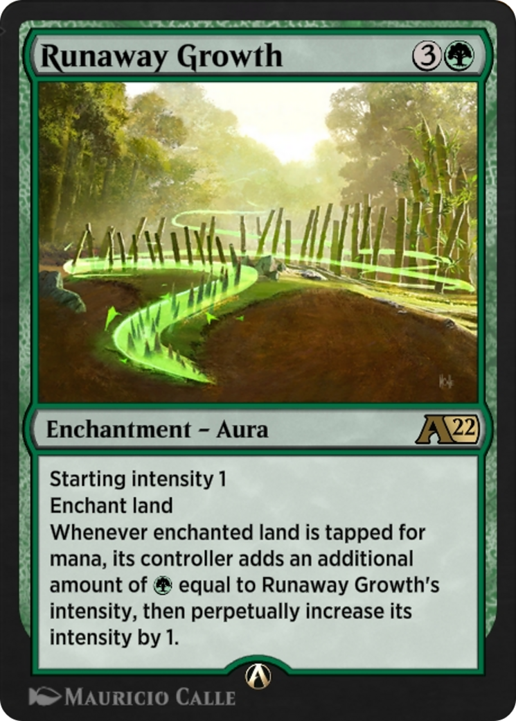 Runaway Growth (YNEO-028) [Alchemy: Kamigawa]